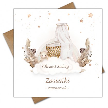 Chrzest Święty - Boho Kołyska