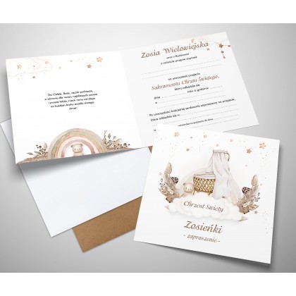 Chrzest Święty - Boho Kołyska