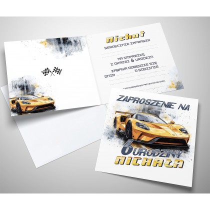 Urodziny (1-17 lat) dla Chłopca - supersamochody