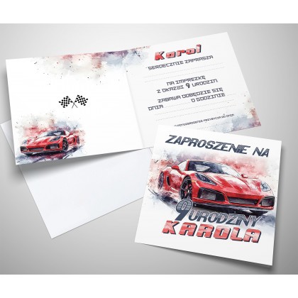 Urodziny (1-17 lat) dla Chłopca - supersamochody