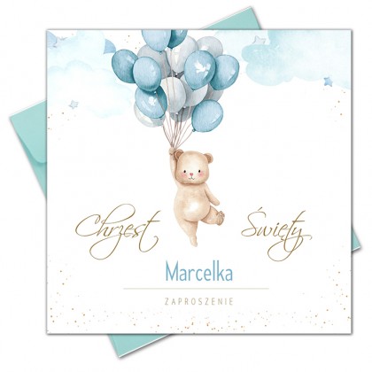 Chrzest Święty - Miś i Baloniki