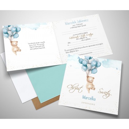 Chrzest Święty - Miś i Baloniki