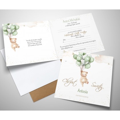 Chrzest Święty - Miś i Baloniki