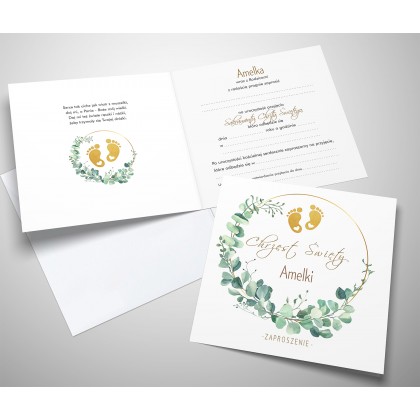 Chrzest Święty - małe stópki