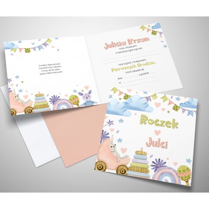 Pierwsze urodziny, roczek, boho.