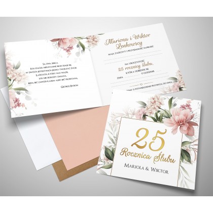 Rocznica Ślubu ( dowolna ) Kwiaty geometryczne