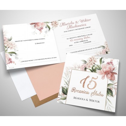 Rocznica Ślubu ( dowolna ) Kwiaty geometryczne