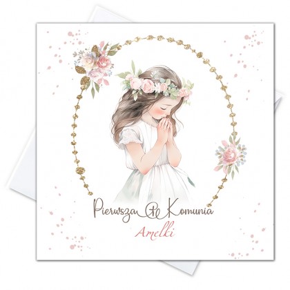 Komunia - dla dziewczynki