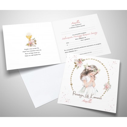 Komunia - dla dziewczynki