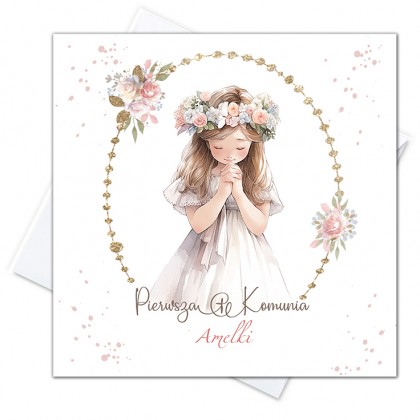 Komunia - dla dziewczynki