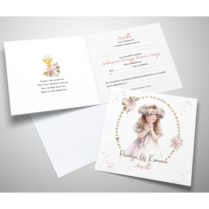 Komunia - dla dziewczynki