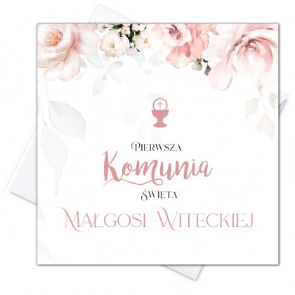 Komunia - Kwiatowy RosePlain
