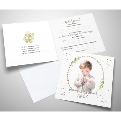 Komunia - dla chłopca