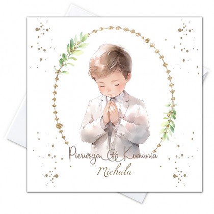 Komunia - dla chłopca