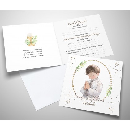 Komunia - dla chłopca