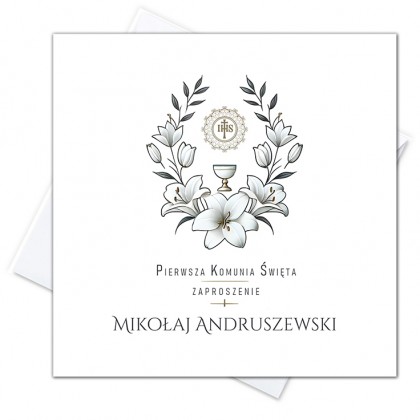 Komunia - Kielich i biel