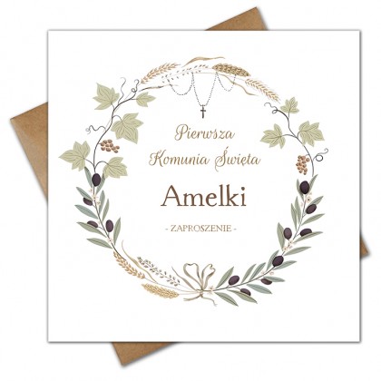 Komunia - BOHO Winogrono