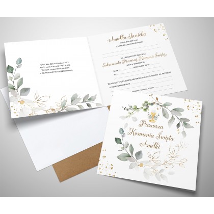 Komunia - Kielich i Wianek