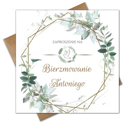 Bierzmowanie - Geometryczny Wianek