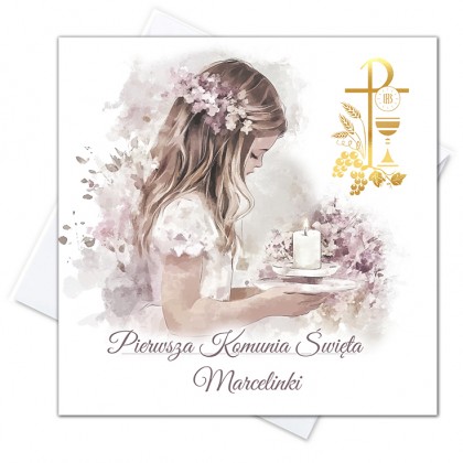Komunia - dla dziewczynki