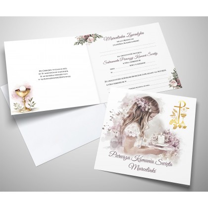 Komunia - dla dziewczynki