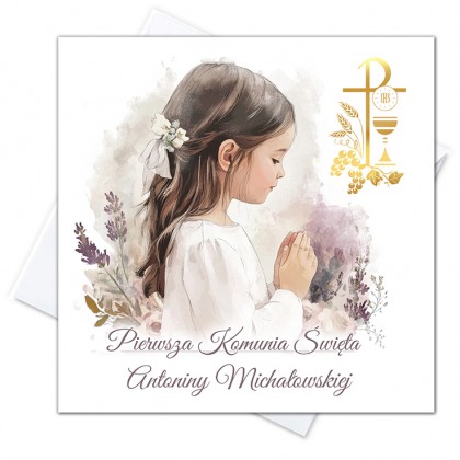 Komunia - dla dziewczynki