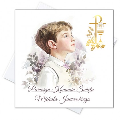 Komunia - dla chłopca