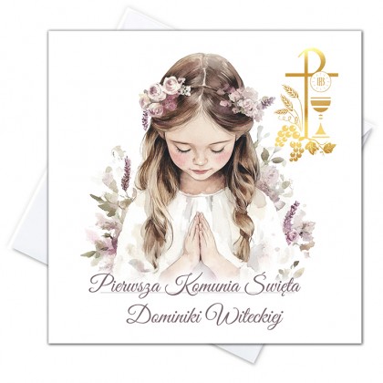 Komunia - dla dziewczynki
