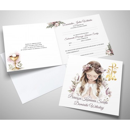 Komunia - dla dziewczynki