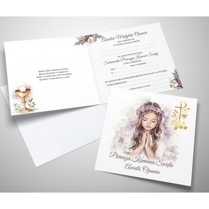 Komunia - dla dziewczynki