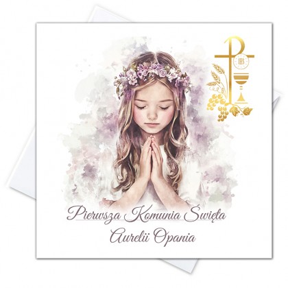 Komunia - dla dziewczynki
