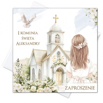 Komunia - dla dziewczynki