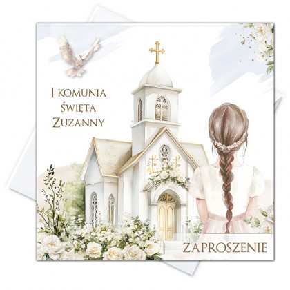 Komunia - dla dziewczynki