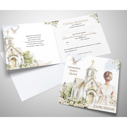 Komunia - dla dziewczynki