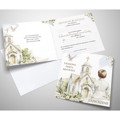 Komunia - dla chłopca