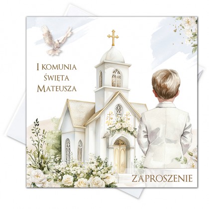 Komunia - dla chłopca