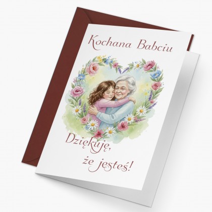 Kartka - Na dzień Babci