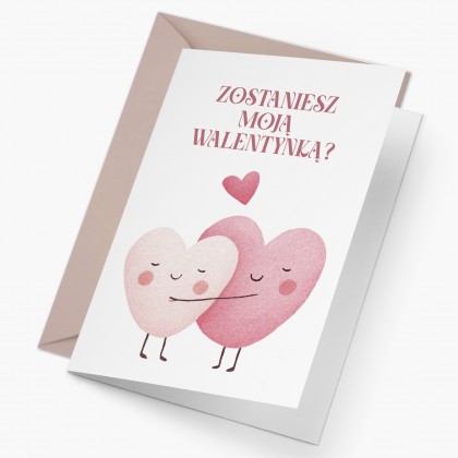 Kartka na Walentynki