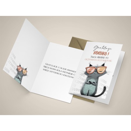 Kartka z okazji Awansu