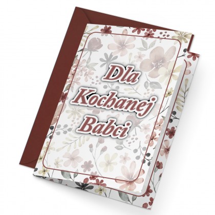 Kartka - Na dzień Babci