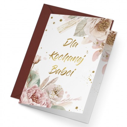 Kartka - Na dzień Babci