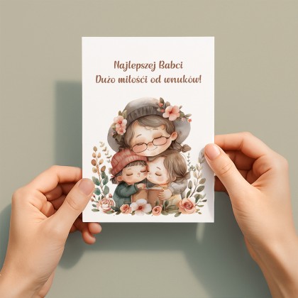 Kartka - Na dzień Babci