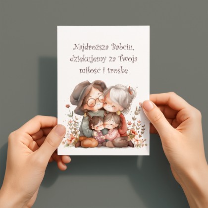 Kartka - Na dzień Babci